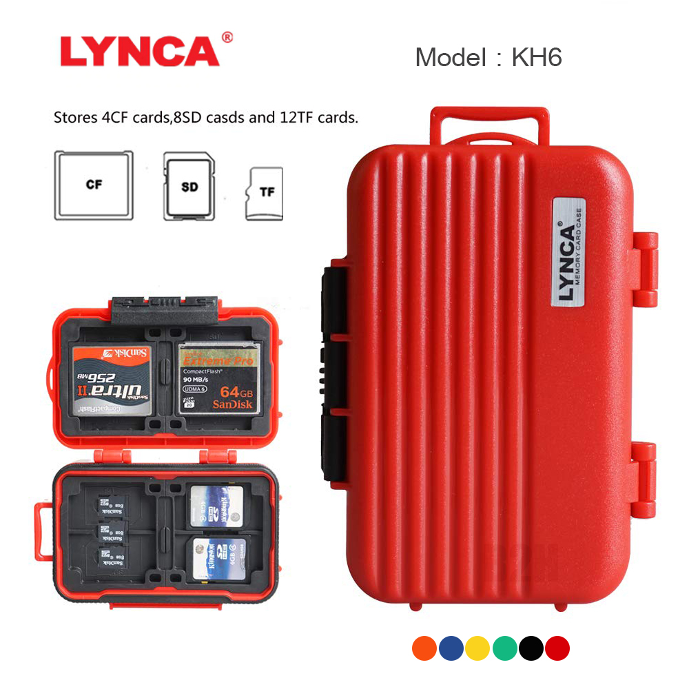 กล่องใส่การ์ด LYNCA KH6 MEMORY CARD BOX